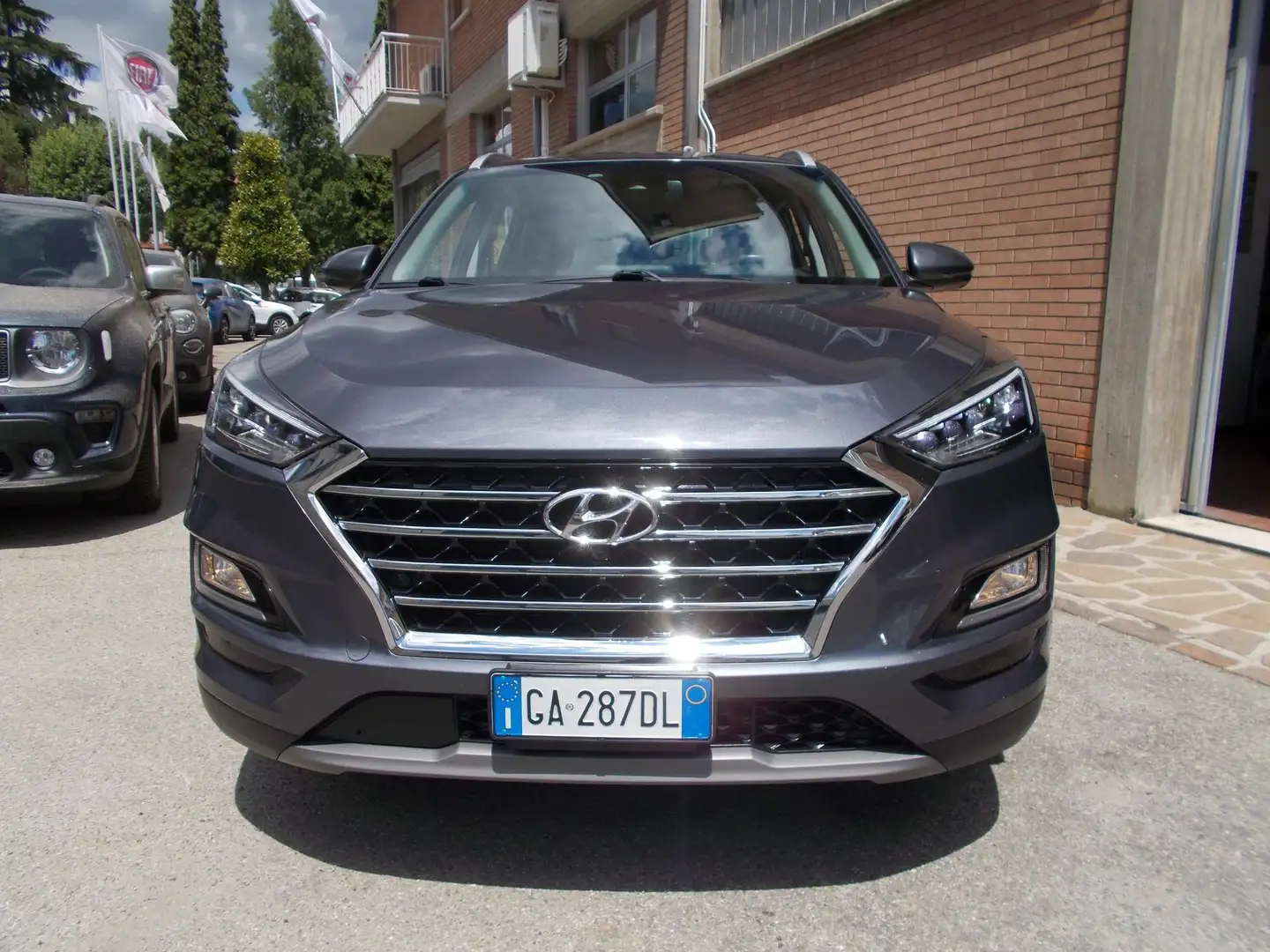 Hyundai TUCSON 2.0 CRDi 48V 4WD aut. Exellence Grijs - 1