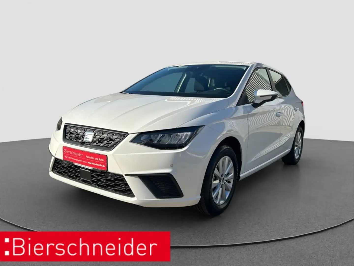 SEAT Ibiza 1.0 TSI Style NAVI SHZ CAM GRA PDC Wit - 1
