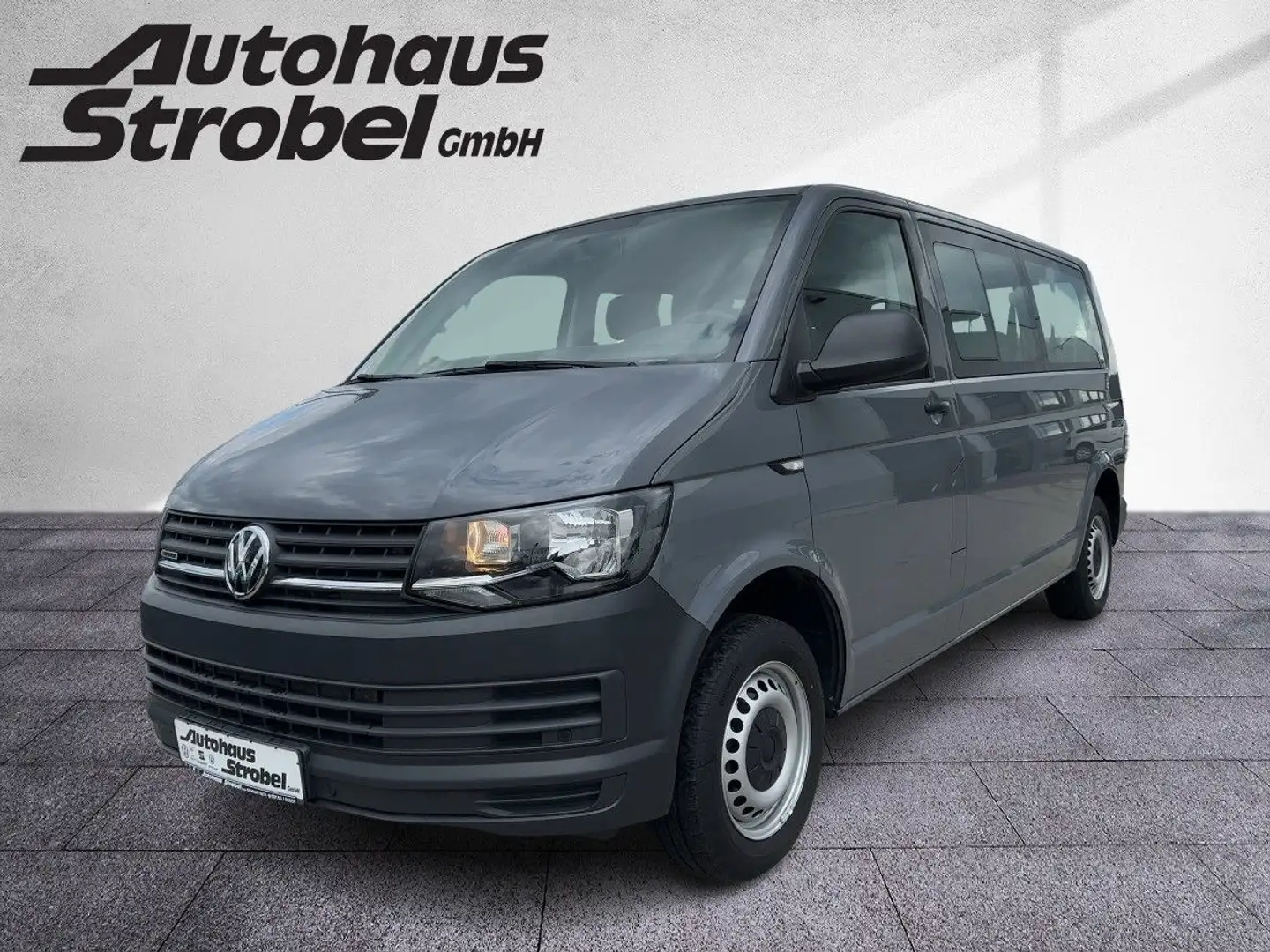 Volkswagen T6 Kombi 2.0 TDI 4M LR 9-Sitze Navi Parkp. Klima Grau - 2