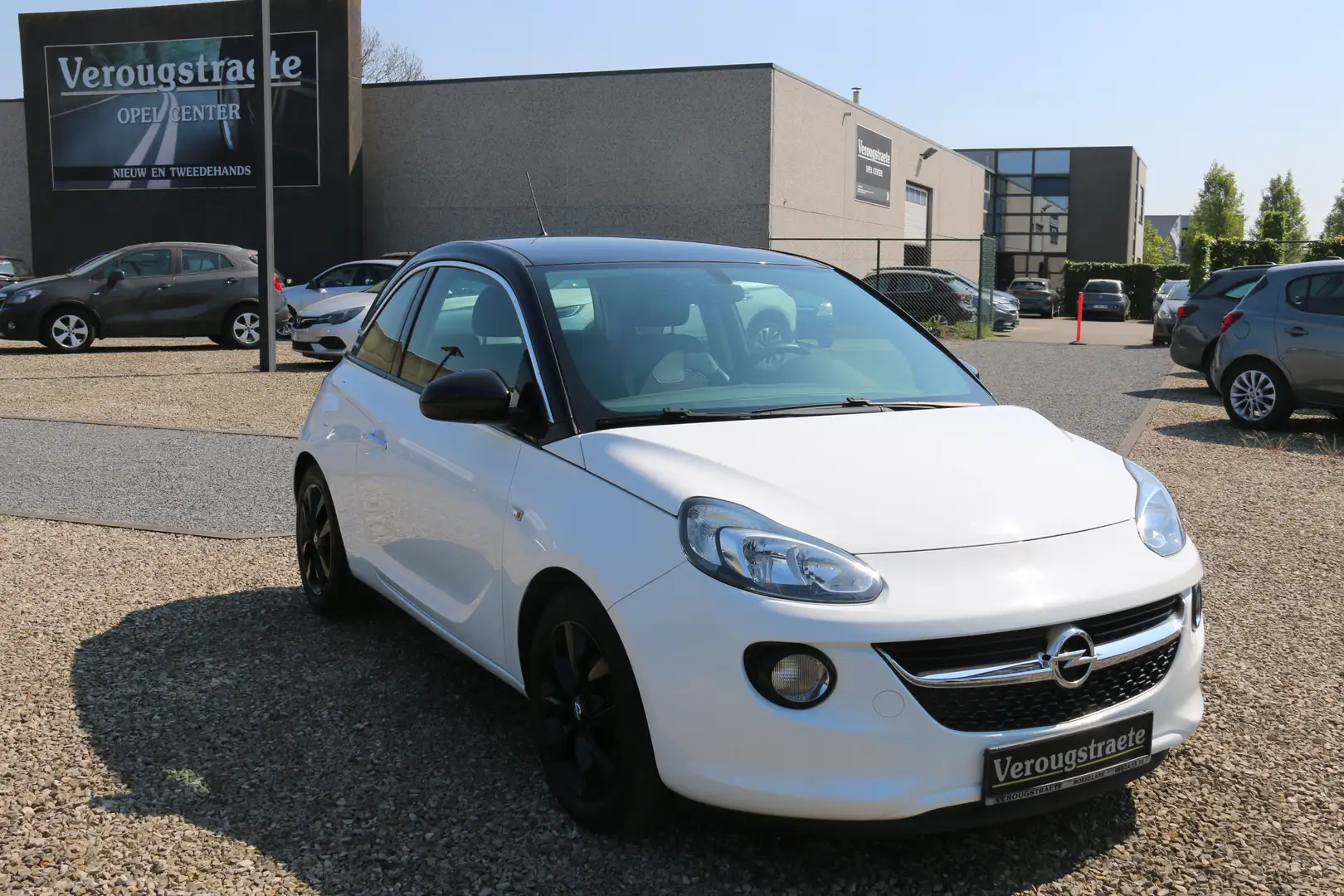 Opel Adam 1.2i Jam (EU6.2) Alu velgen, sensoren, navi, .... Blanc - 1