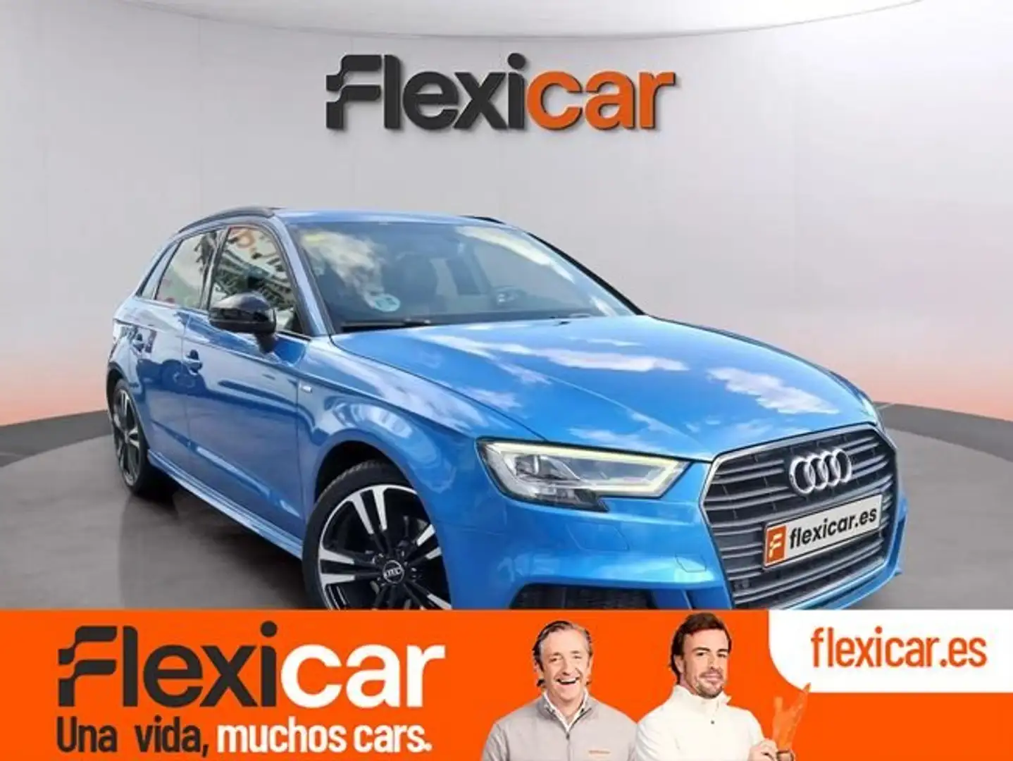 Audi A3 Sportback 35 TFSI S tronic 110kW Blauw - 1