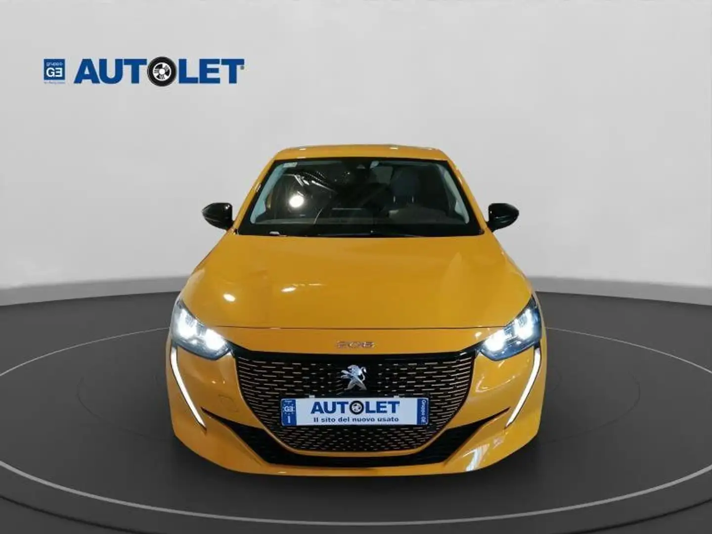 Peugeot 208 e- ALLURE PACK - Motore Elettrico 136cv (100kW) Giallo - 2