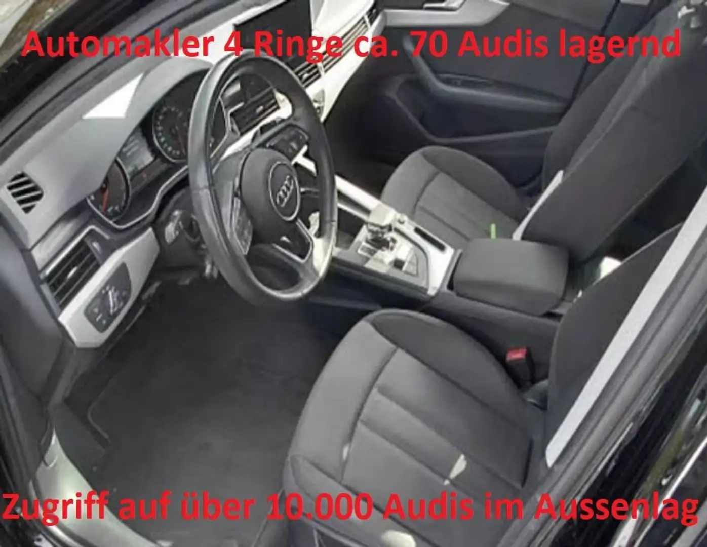 Audi A4 Limo MATRIX, Navi ,ACC ,Active lane ,Rückfahrka Schwarz - 1