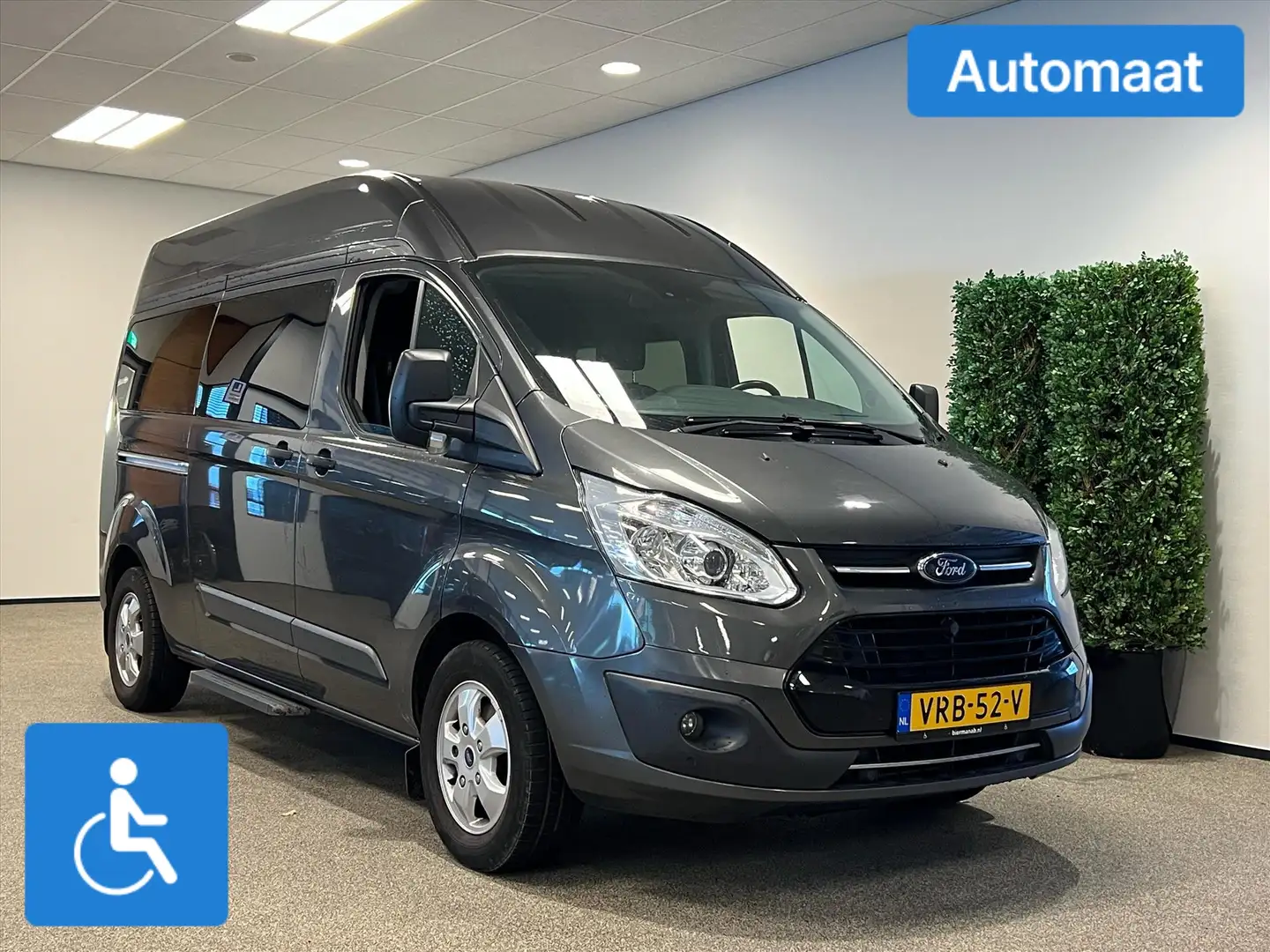 Ford Transit Custom L2H2 Rolstoelbus Automaat Grijs - 1