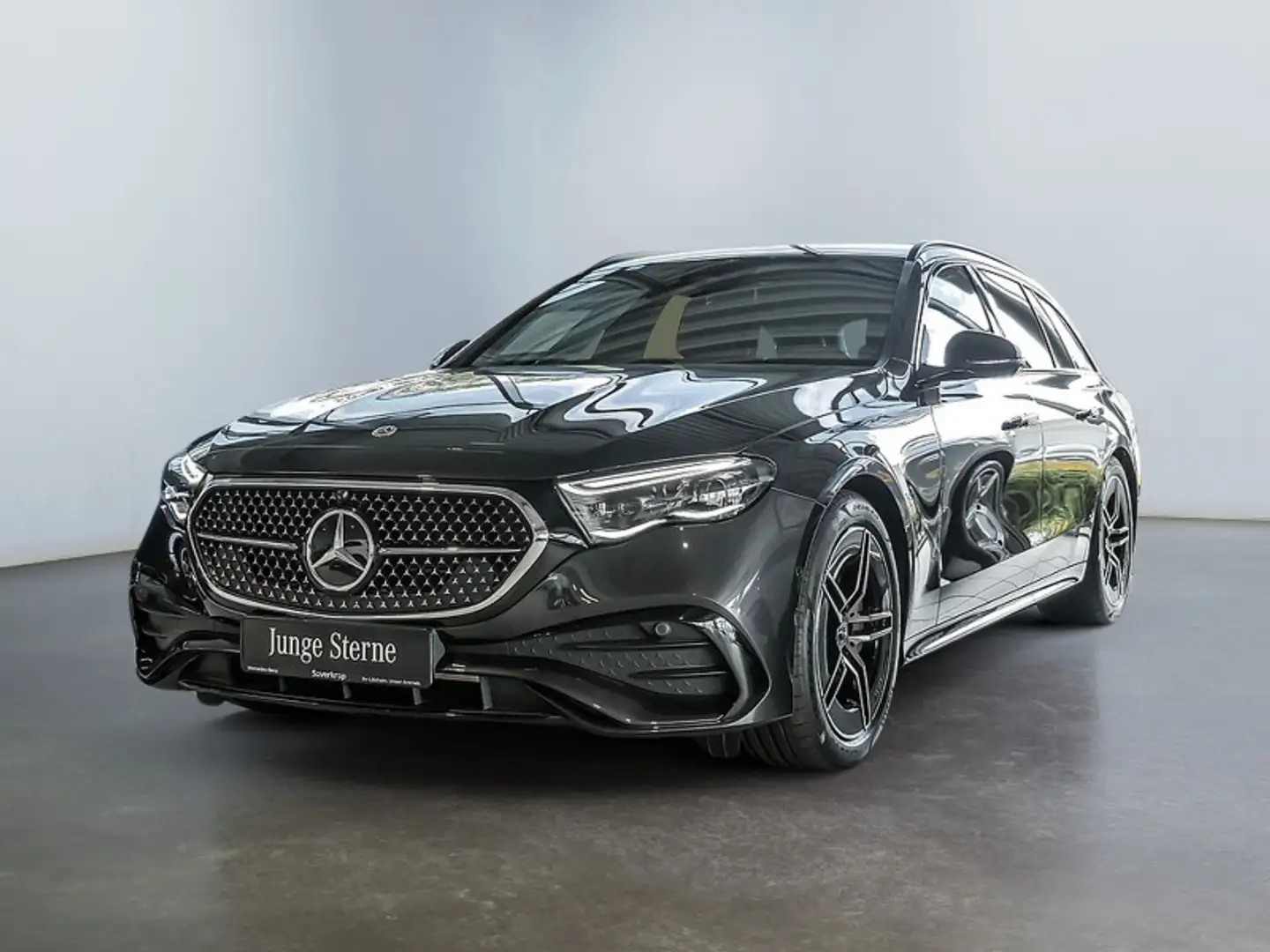 Mercedes-Benz E 300 T de , BURM AMG NIGHT SPUR AHK 360 PDC Grau - 2