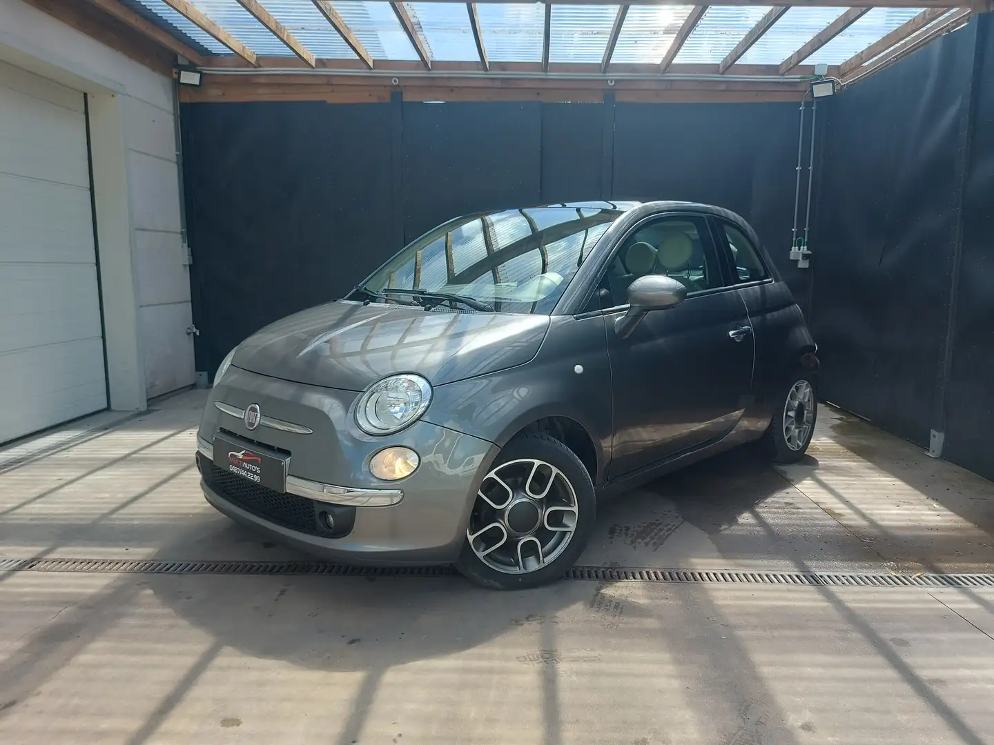 Fiat 500 Gris - 2