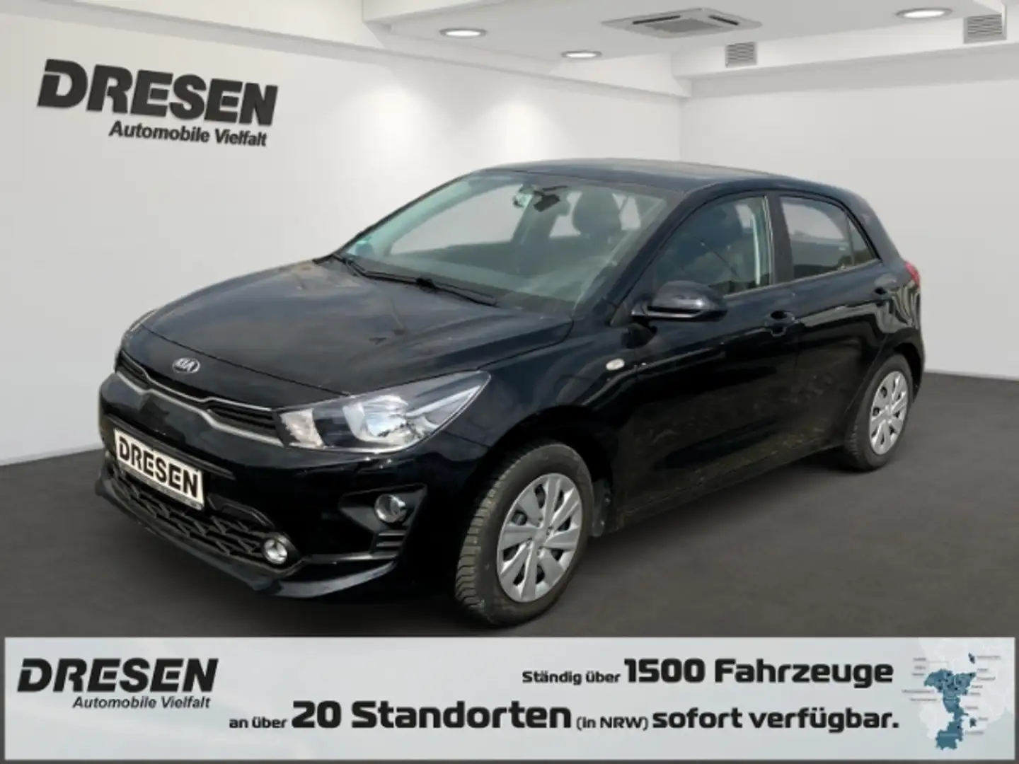 Kia Rio 1.2 Cool Edition 7 DAB Tel.-Vorb. Berganfahrass. G Schwarz - 1