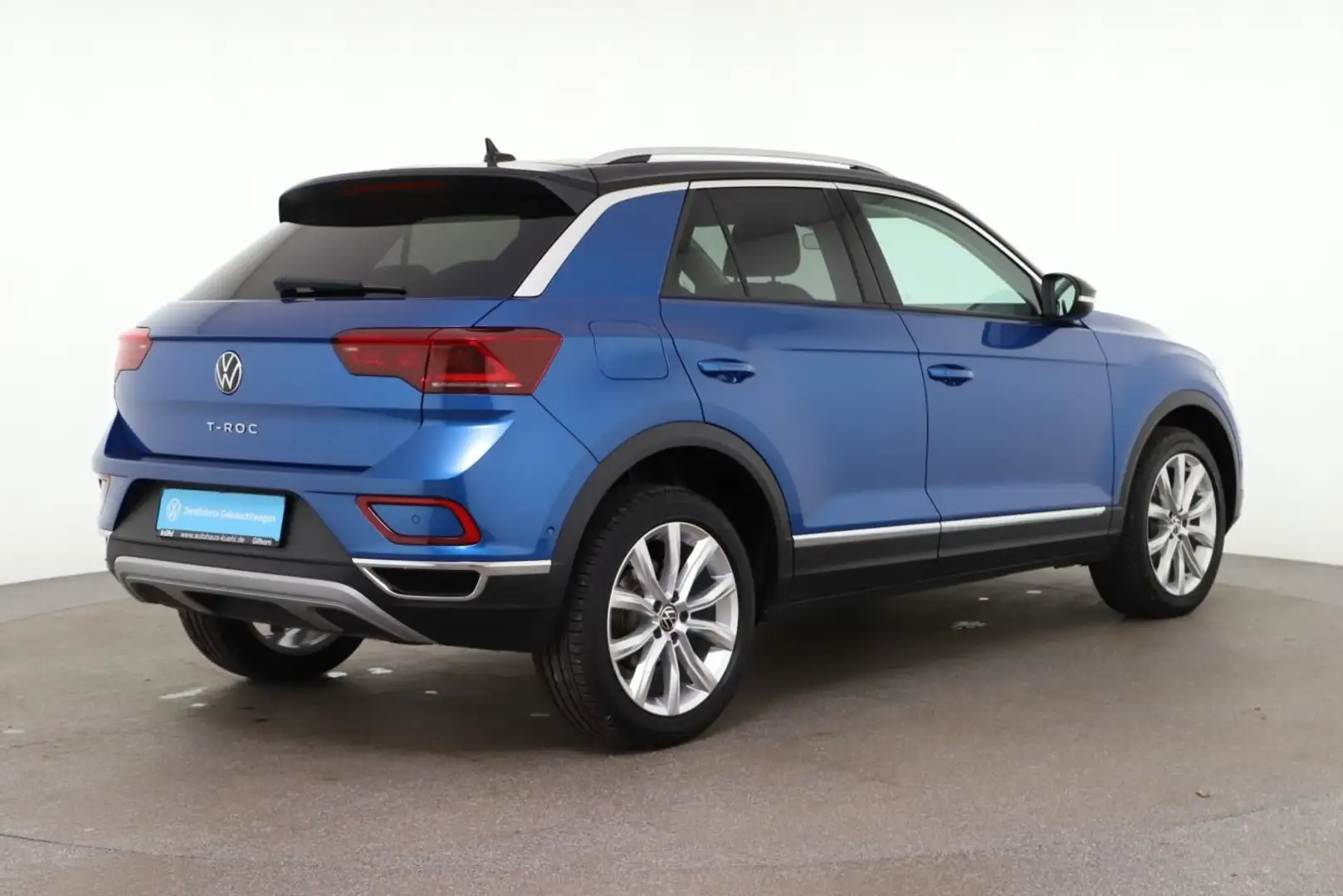Volkswagen T-Roc 1.5 TSI DSG Style IQ.Light ACC App Navi AH Blau - 2