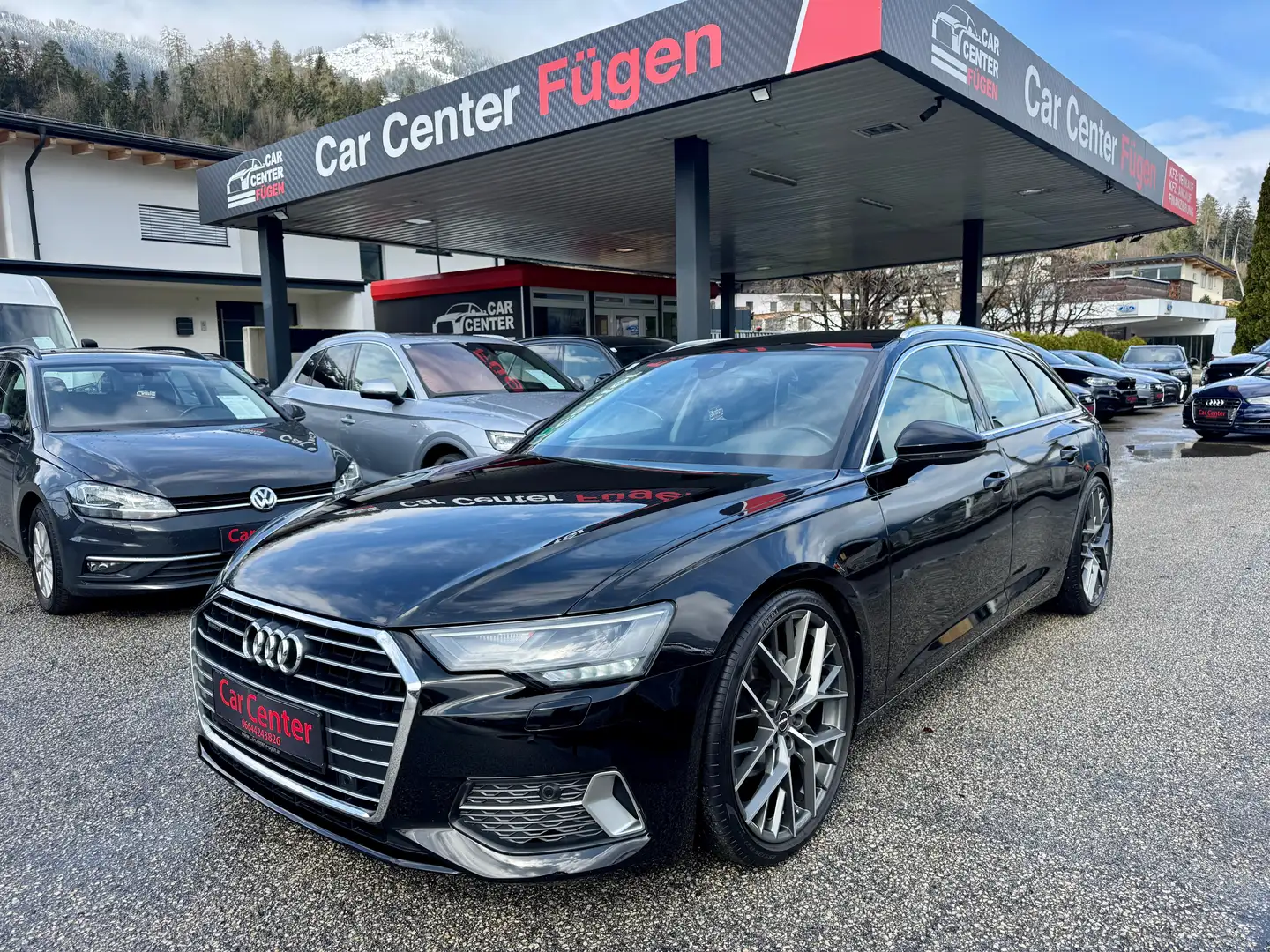 Audi A6 40 TDI quattro Sport KW Gewinde, 21zoll Zwart - 1