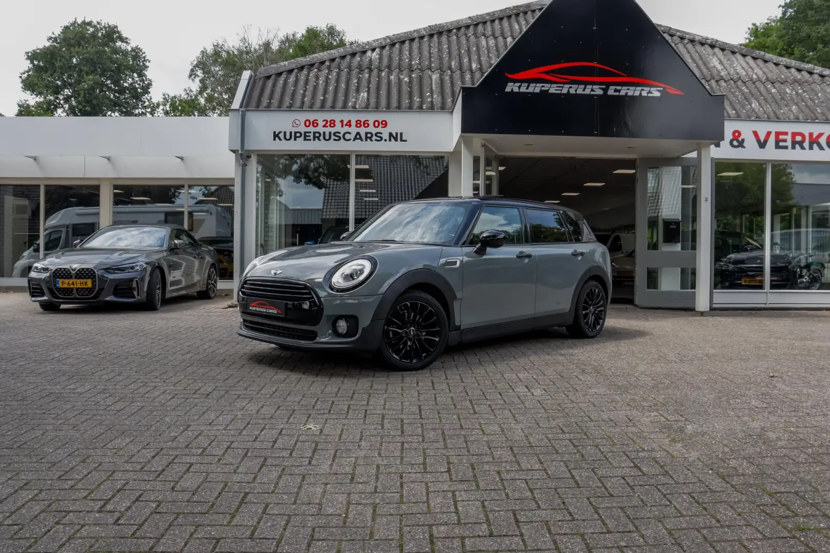MINI Cooper Clubman Mini 1.5 Pepper LED/Pano/Memory/HUD/ACC/Trekhaak Grijs - 1