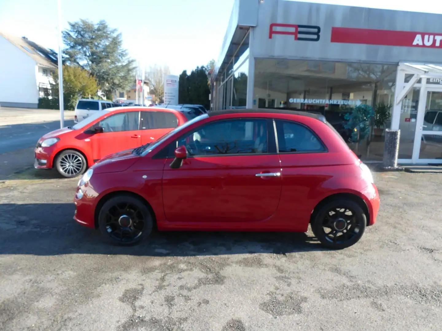 Fiat 500 S Cabrio  *LPG* Rot - 1