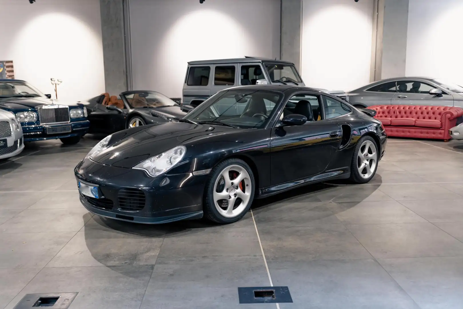 Porsche 911 Turbo cat Coupé*Cambio MECCANICO*SOLO 2 Propr Nero - 1