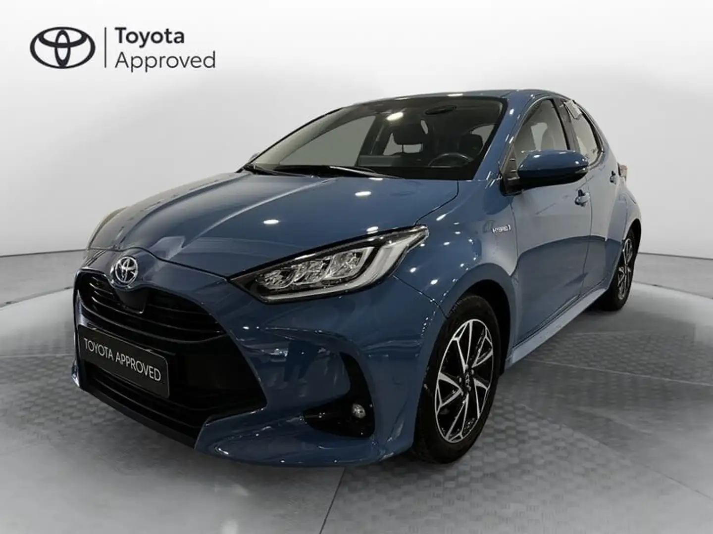 Toyota Yaris 1.5 Hybrid 5 porte Trend Blu/Azzurro - 1