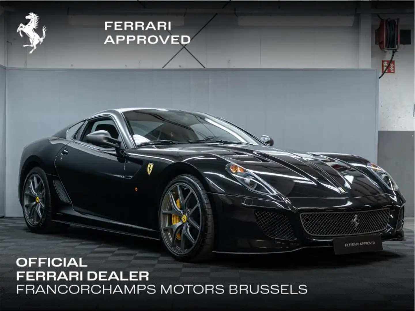 Ferrari 599 GTO Schwarz - 1