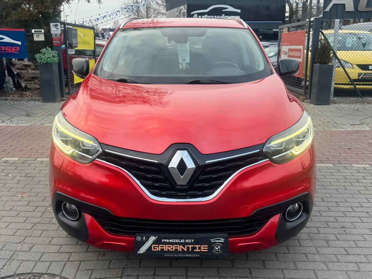Renault Kadjar Crossborder 1.6dCi*Navi*LED*AHK*BOSE*EU6 Rouge - 2