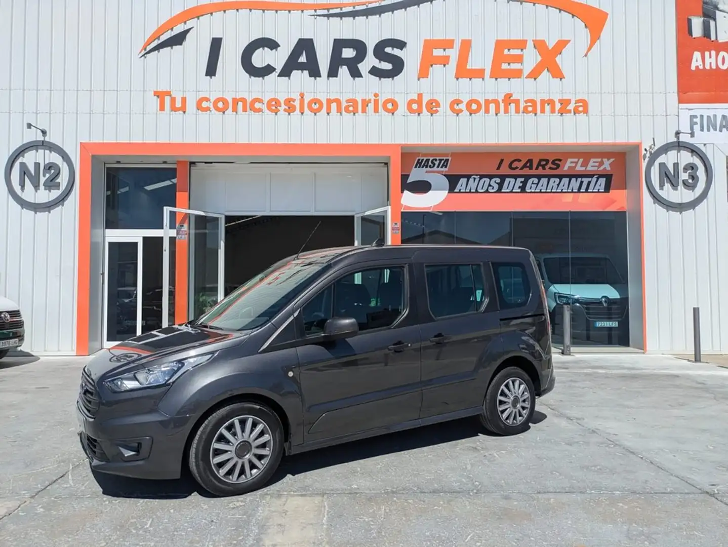 Ford Transit Connect Van 1.5 TDCi 74kW Trend 200 L1 Gris - 1