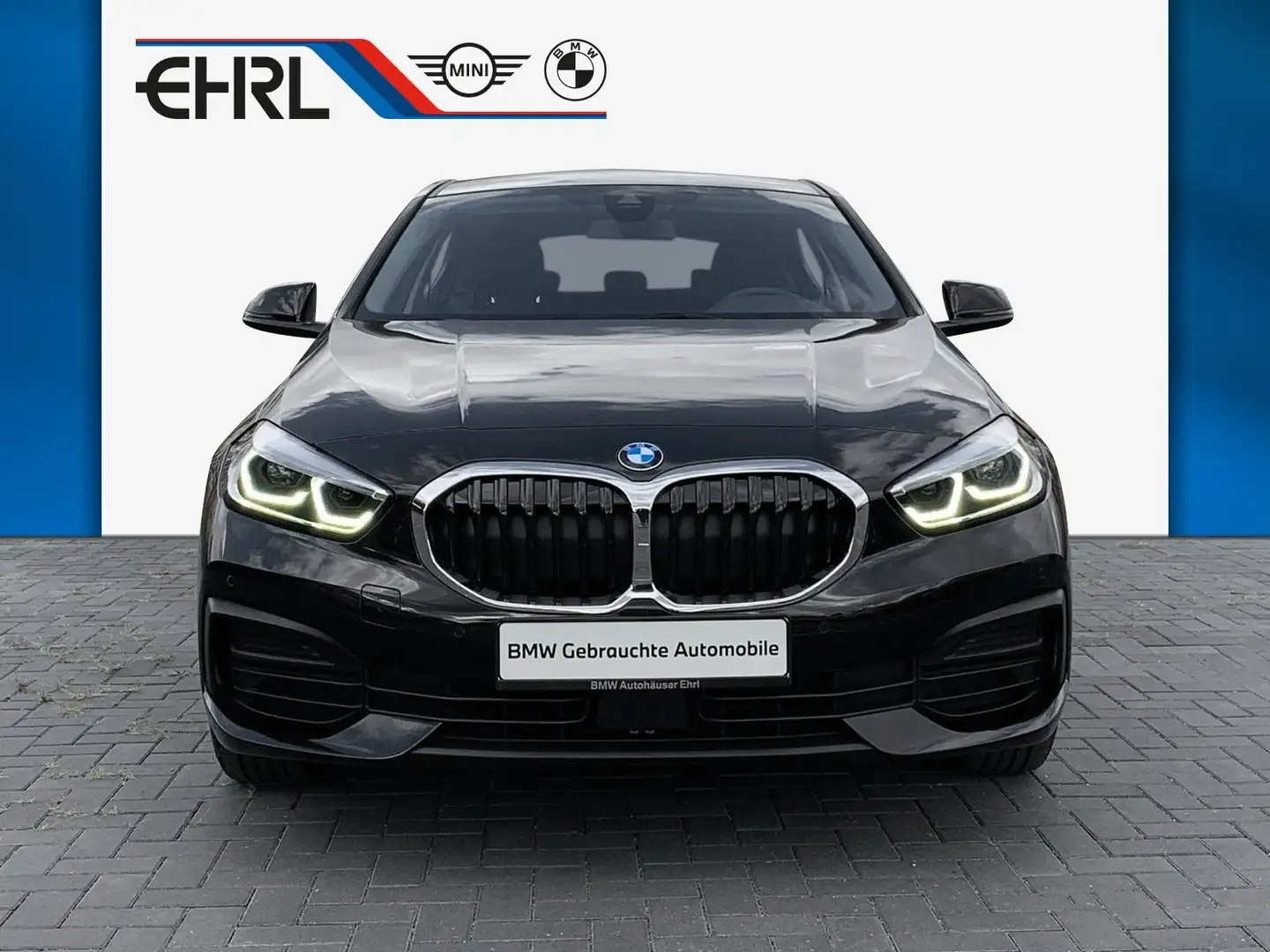 BMW 118 i Advantage LED AHK Sitzhzg. DAB WLAN RFK Schwarz - 2