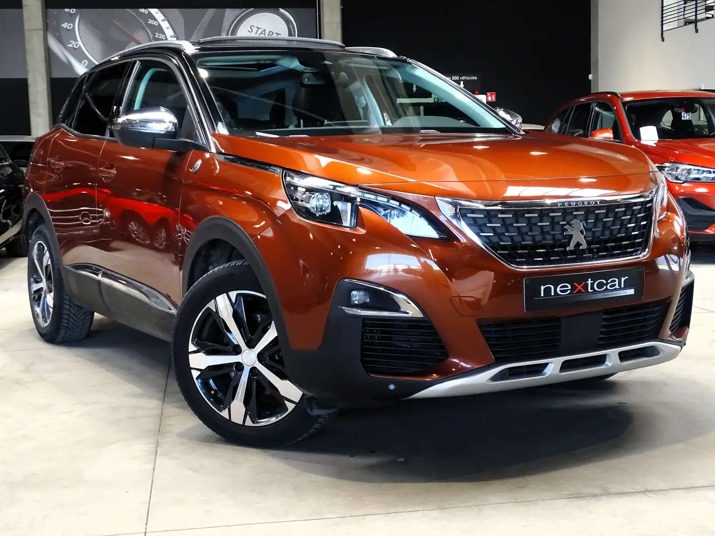 Peugeot 3008 1.2i Crossway *NAVI-PANO-CRUISE-ANGLES MORT-JA18* Braun - 2