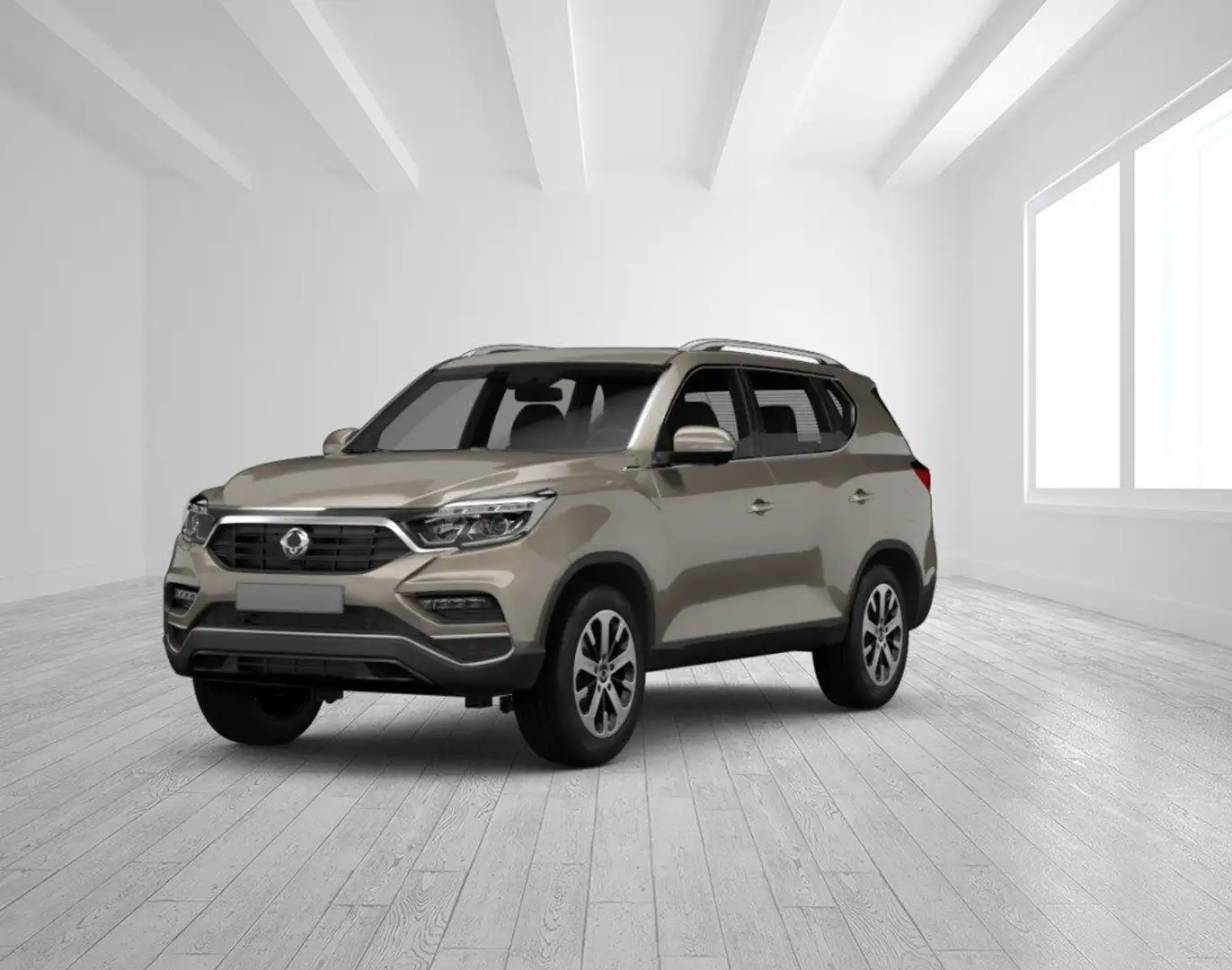 SsangYong Rexton Rexton Crystal 2.2D AT 4WD -3,5t-AHK-KLIMA-WKR- Beige - 1