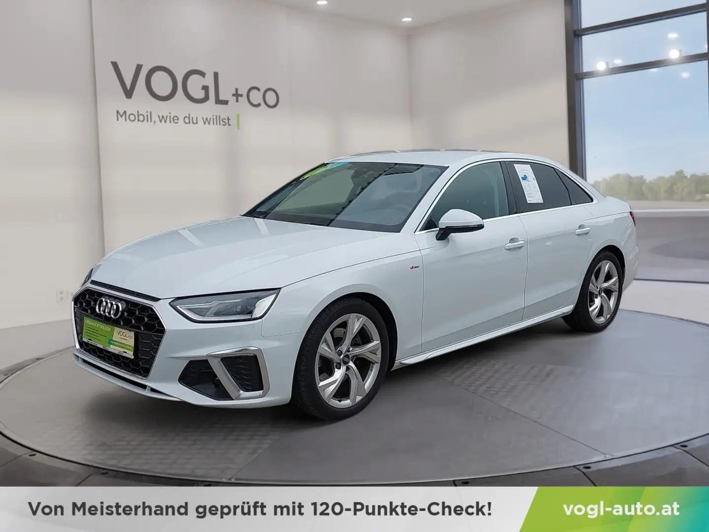 Audi A4 A4 35 TFSI S-line S-tronic Weiß - 1
