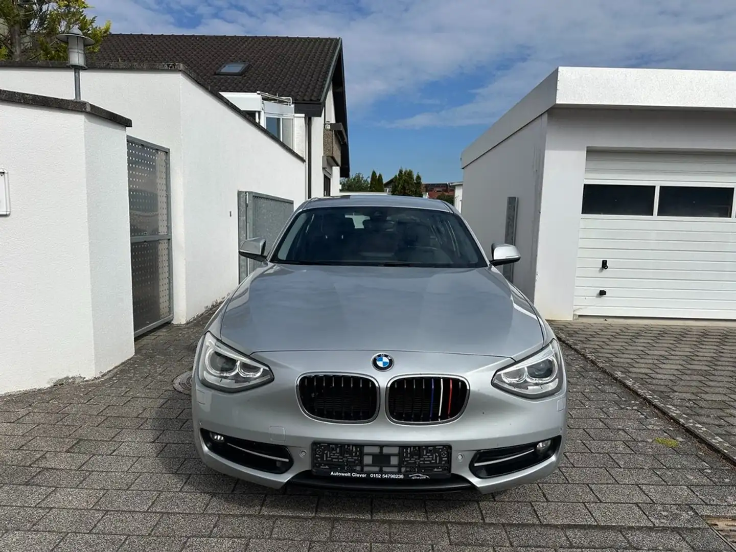 BMW 125 SPORT LINE-AUT-LEDER-NAVI-XEN-KEYLESS-el. SITZ-RFK Grau - 1