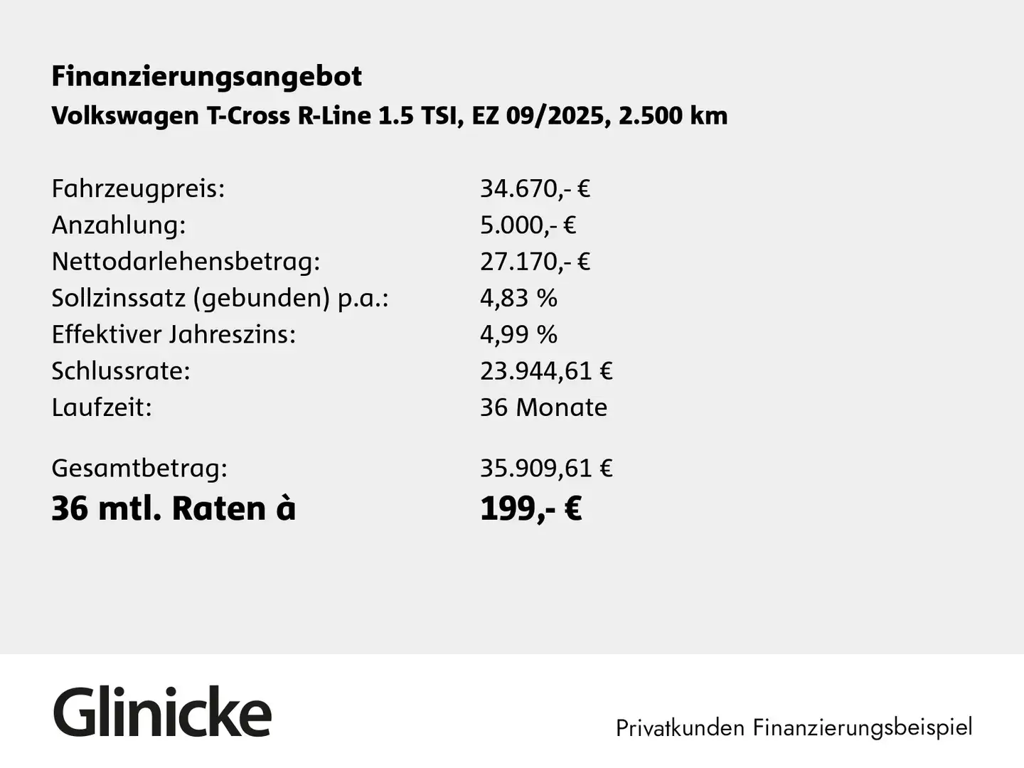 Volkswagen T-Cross R-Line 1.5 l TSI AHK,Navi, IQ Drive Silber - 2