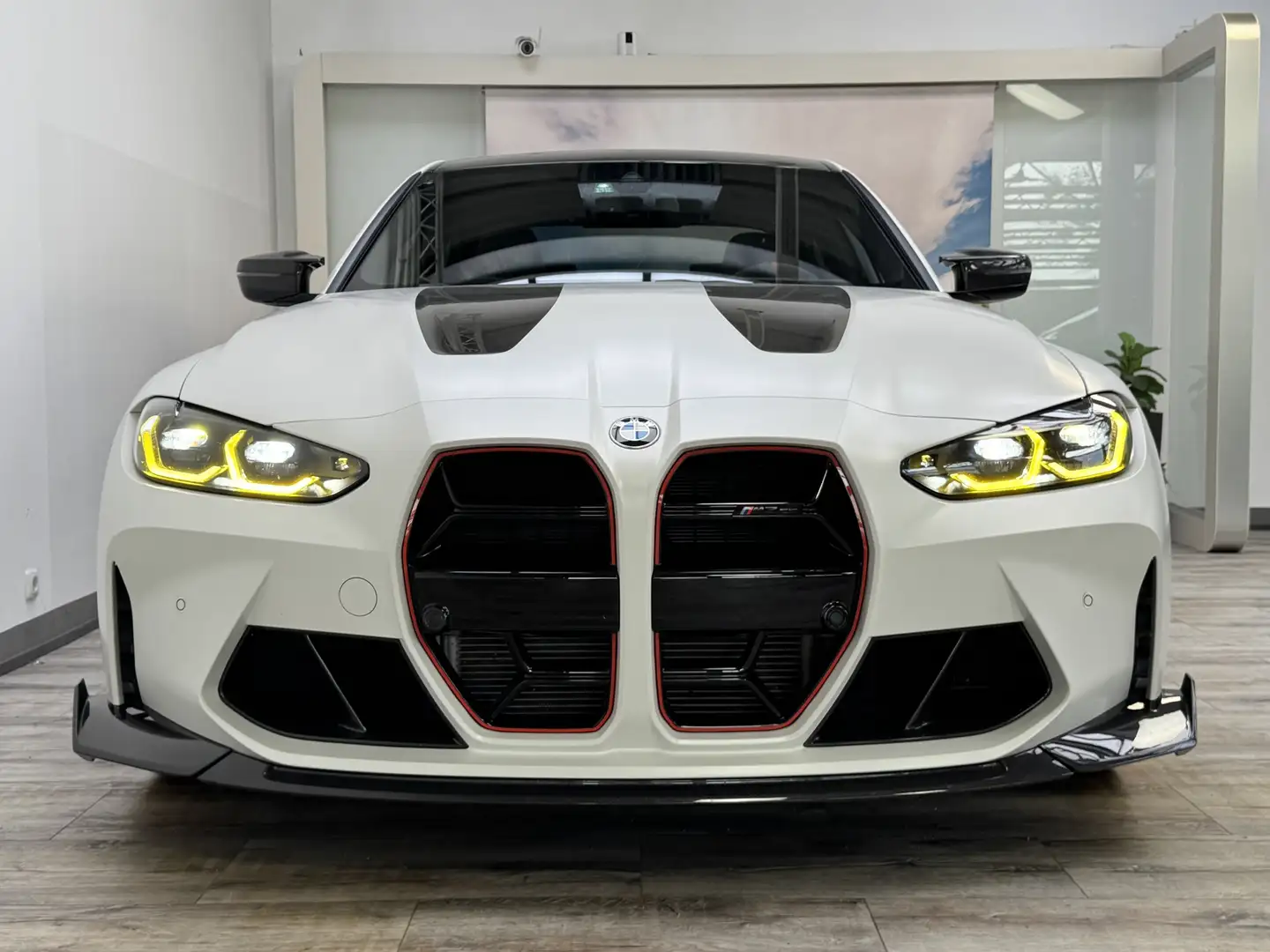 BMW M3 CS Carbon Keramik Drivers Laser Gelb CarbonEx Blanco - 2