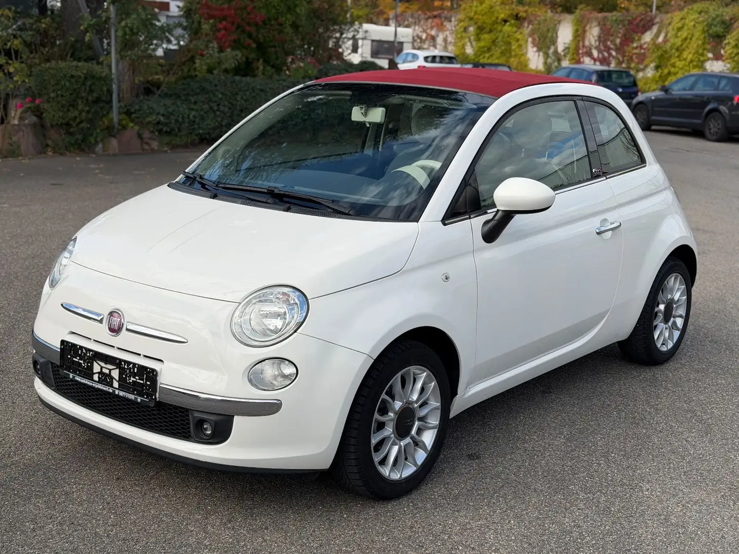 Fiat 500C Lounge 1.2 Klima SHZ PDC EU6 Tüv 03/2027 Weiß - 1