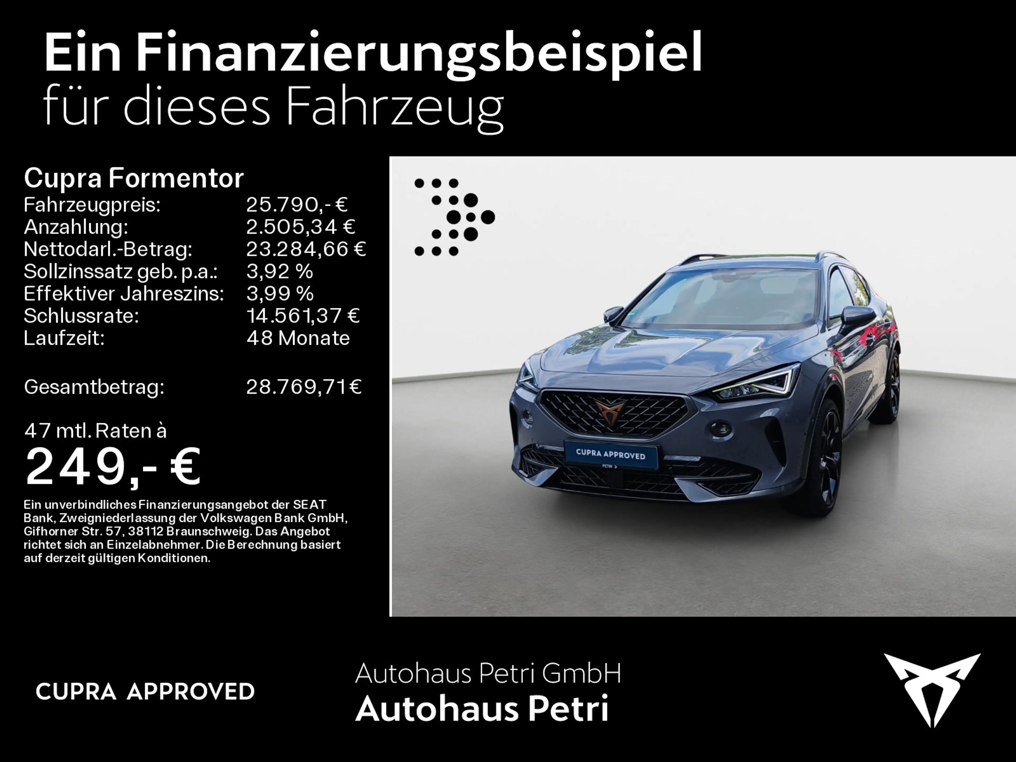 CUPRA Formentor VZ 1.4 TSI e-HYBRID*NAVI*AHK*KAM*EL.HE — photo 2