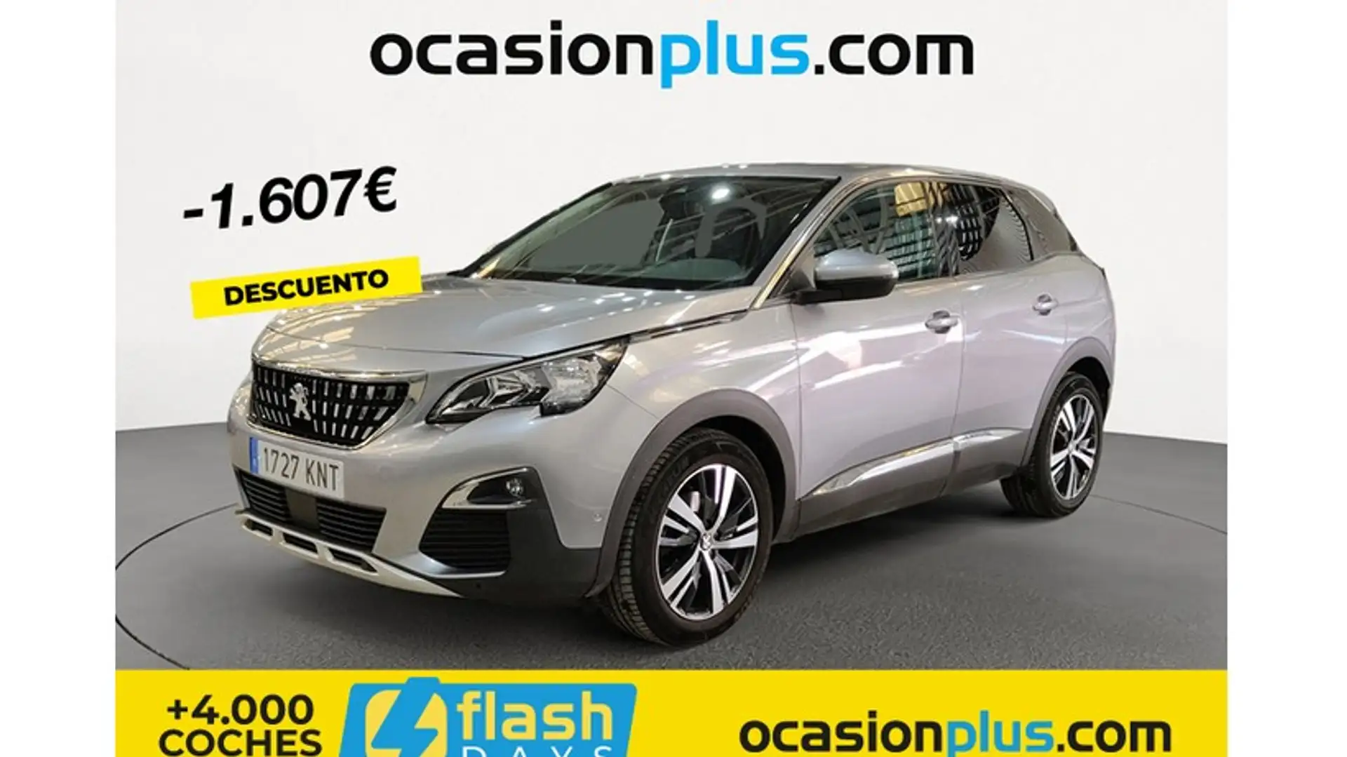 Peugeot 3008 1.6 BlueHDi Crossway 120 Gris - 1