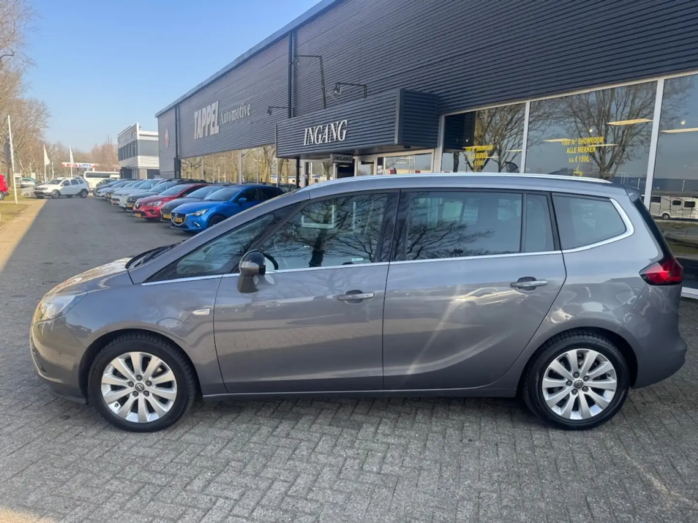 Opel Zafira Tourer 1.4 Edition 140PK/AUTOMAAT/ 7p./ Nav/ PDC v&a Gris - 2