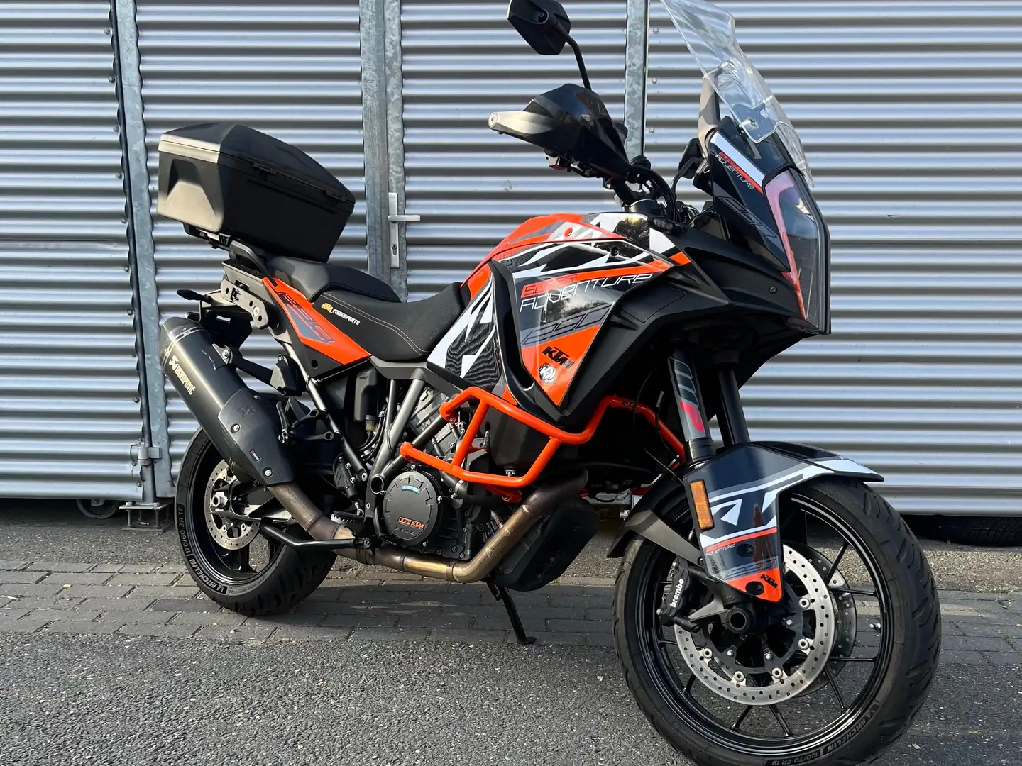 KTM 1290 Super Adventure S akrapovic full optoun Narancs - 1