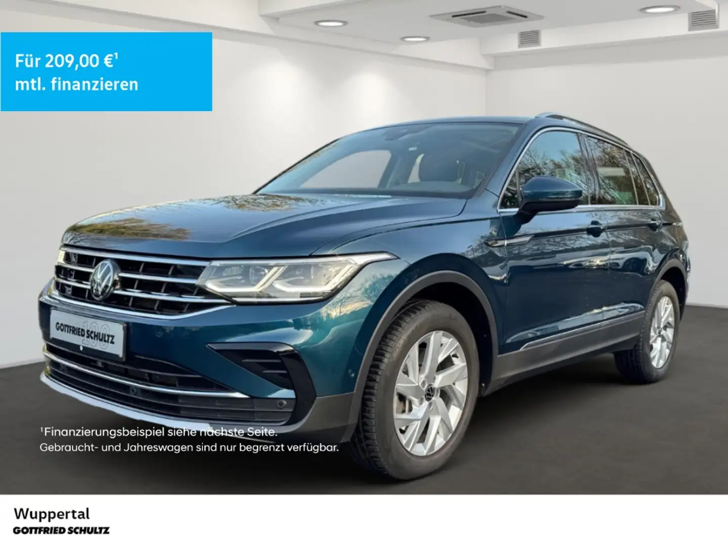 Volkswagen Tiguan 2.0 TSI 4M DSG NAVI PANO ACC KAM LED SHZ PDC LM Blau - 1