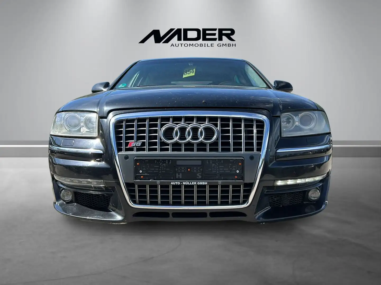 Audi A8 4.0 TDI quattro Lang/S Line/Schiebedach/LEDER Чорний - 2