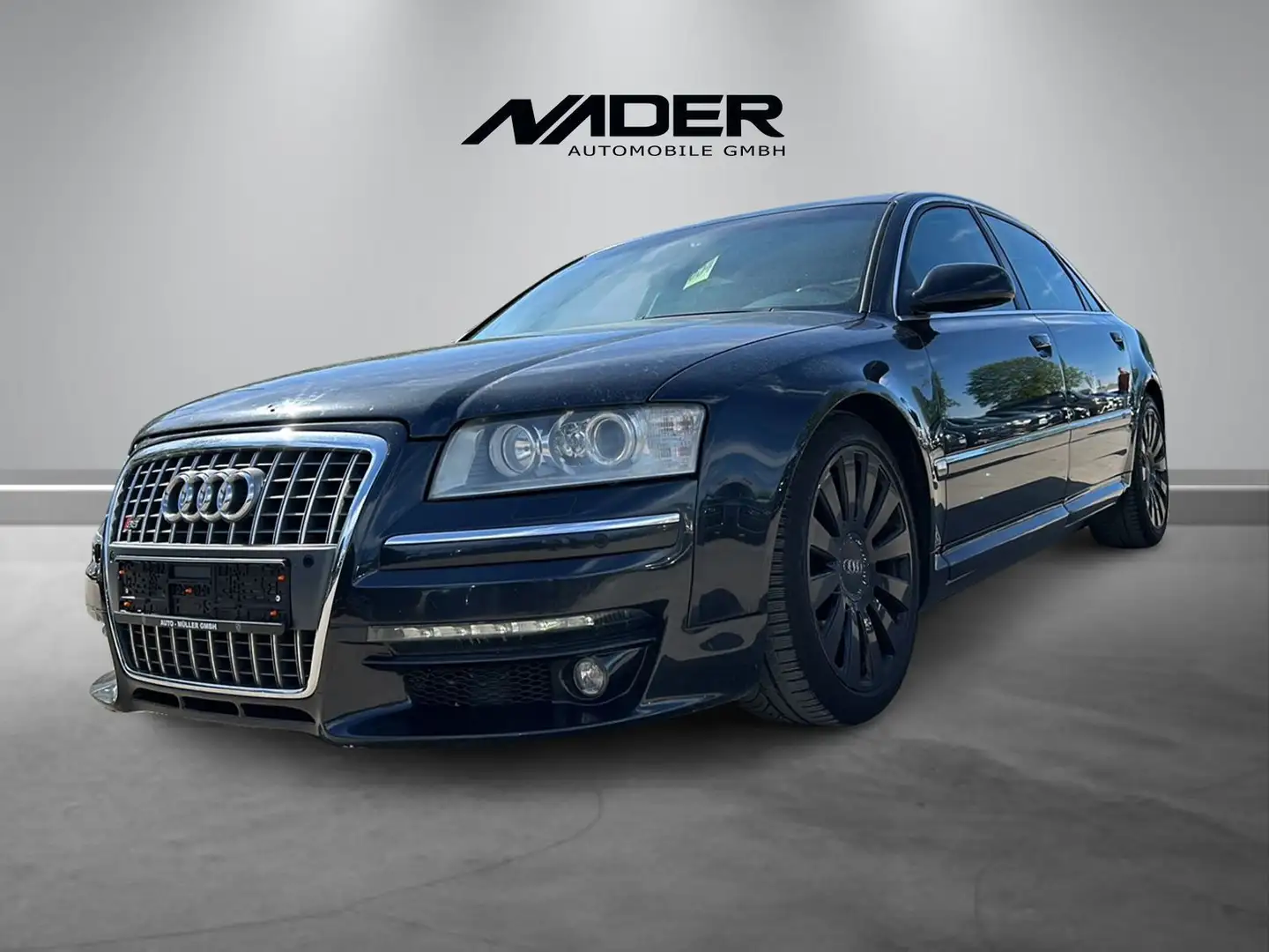 Audi A8 4.0 TDI quattro Lang/S Line/Schiebedach/LEDER Noir - 1