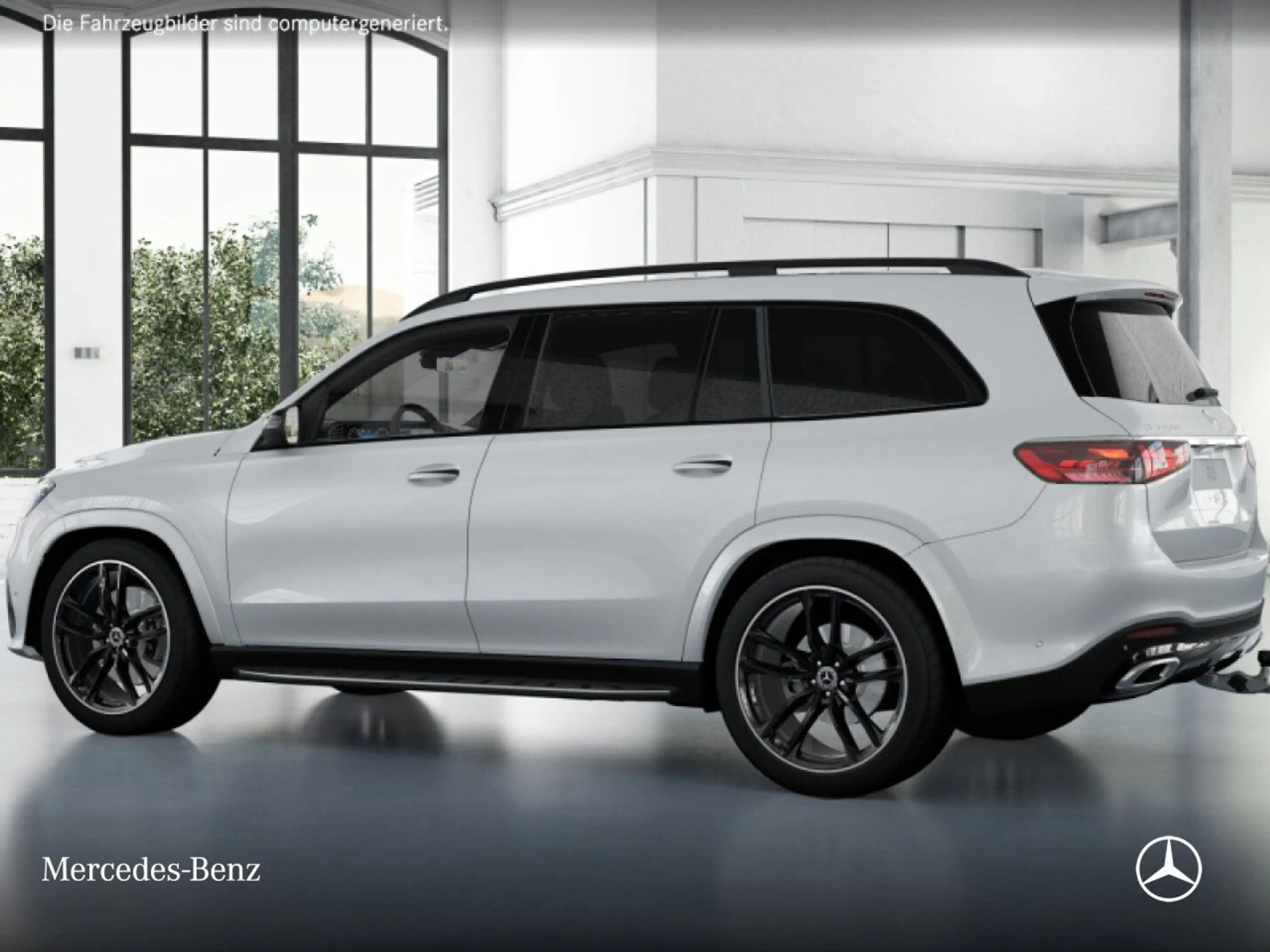 Mercedes-Benz GLS 450 d 4M AMG+NIGHT+PANO+360+AHK+MULTIBEAM+HUD — photo 14