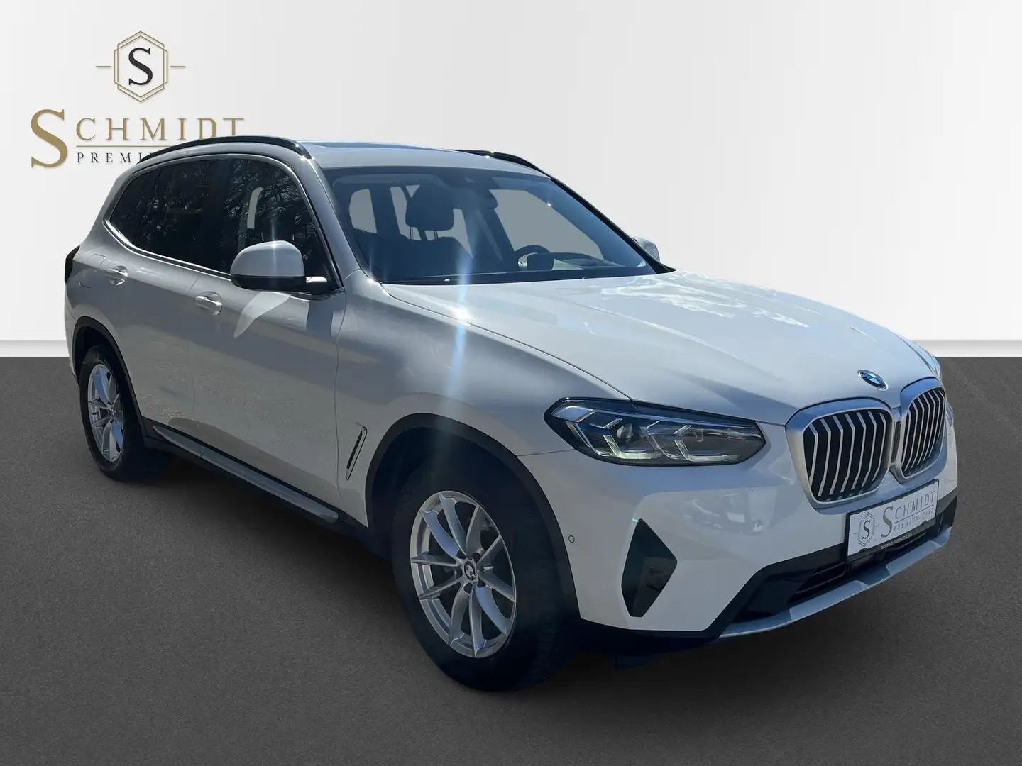 BMW X3 xDrive20d Weiß - 2