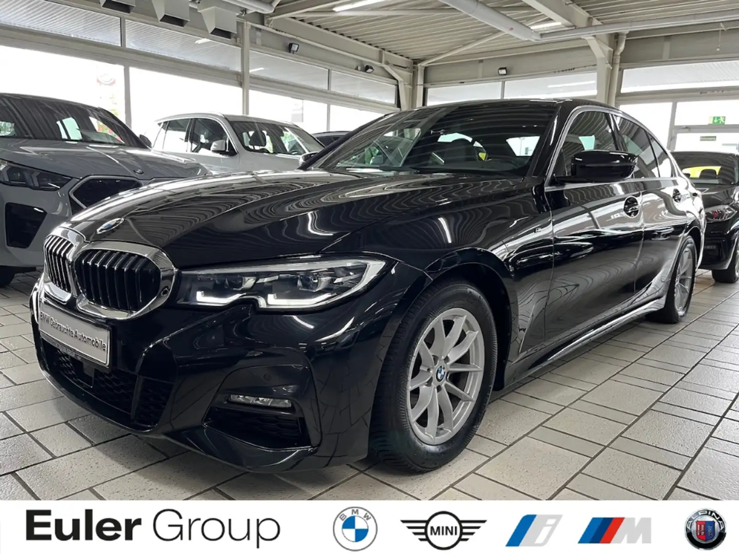 BMW 320 d A Limousine M Sport ACC LED  Navi SHZ Memory 3-Z Schwarz - 1