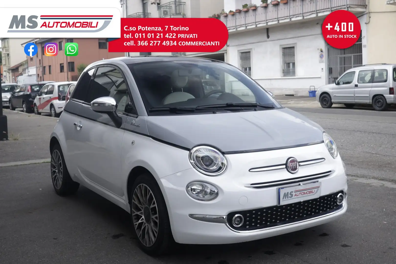 Fiat 500 1.0 Hybrid Launch Edition Tetto PROMOZIONE Fehér - 1