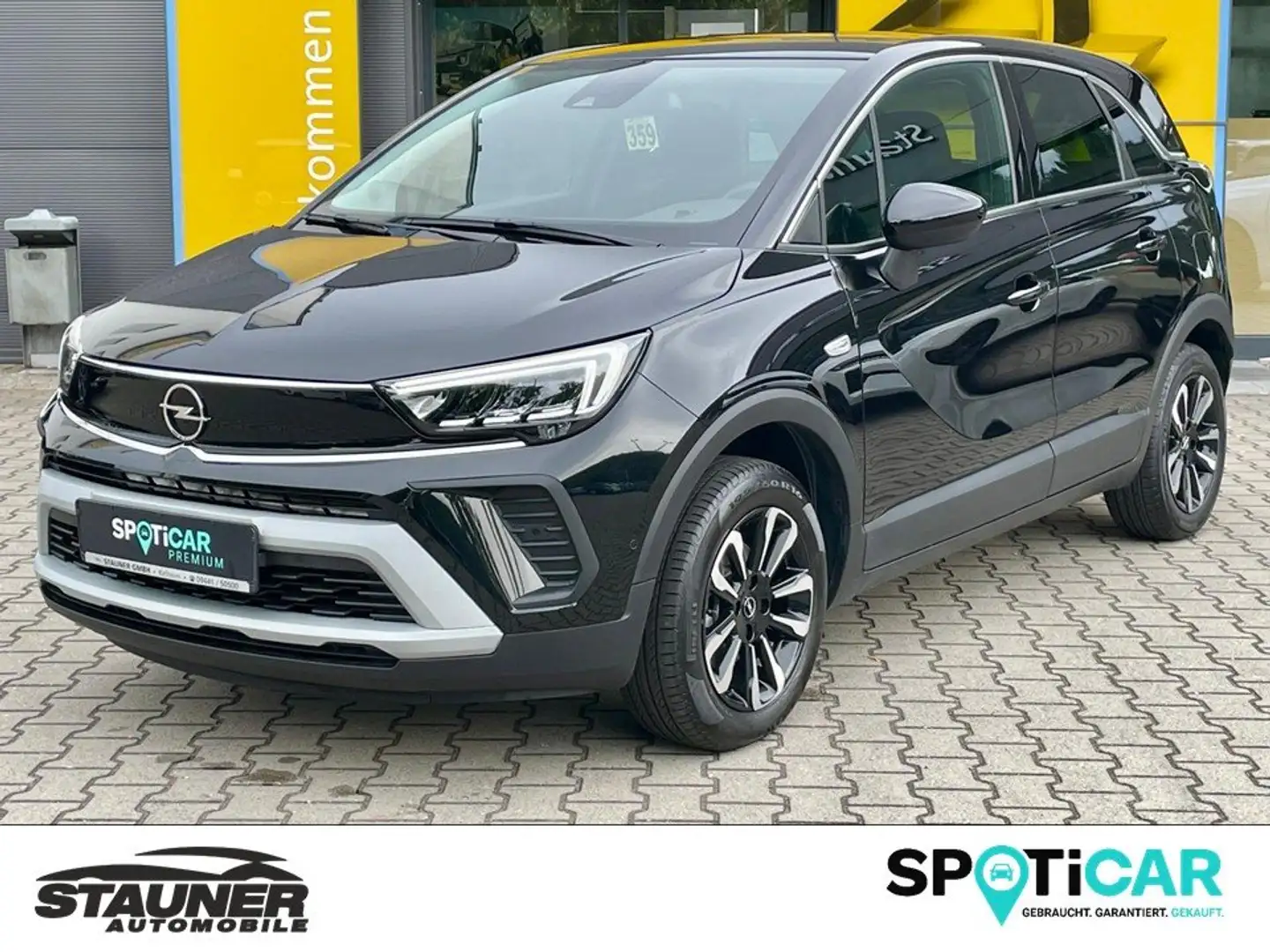 Opel Crossland Elegance *180°KAMERA*NAVI PRO*PDC*LED*AHK* Schwarz - 1