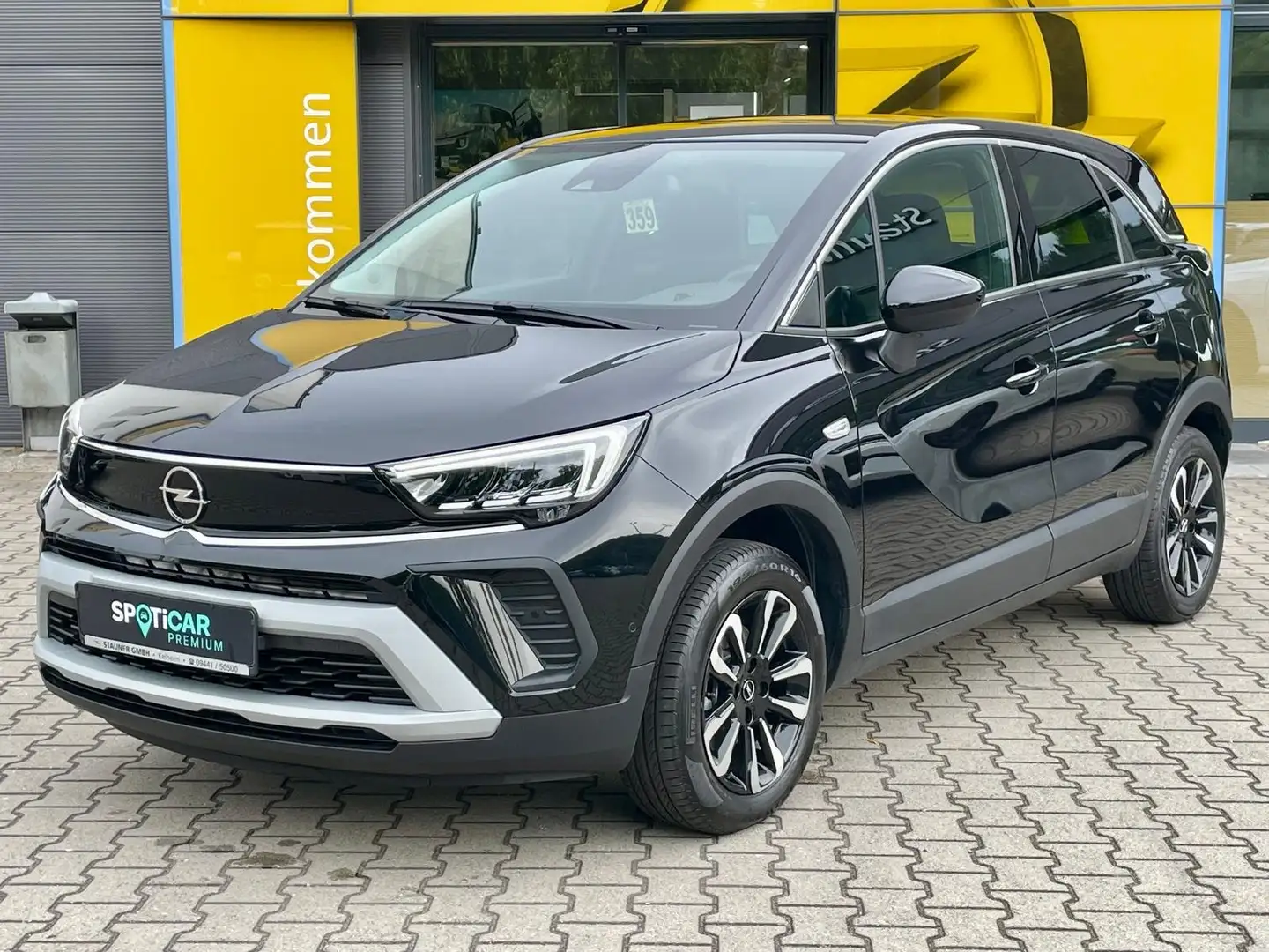 Opel Crossland Elegance *180°KAMERA*NAVI PRO*PDC*LED*AHK* Schwarz - 2