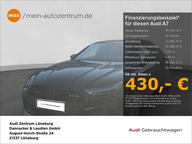 Audi A7 Sportback 50 TFSI e quattro S line Alu Matrix-LED