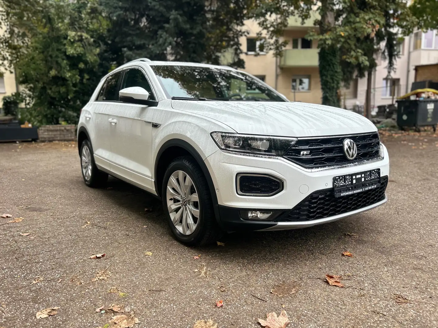Volkswagen T-Roc 2.0 Sport, Automatik, Pano, Voll Ausstattung Blanc - 2