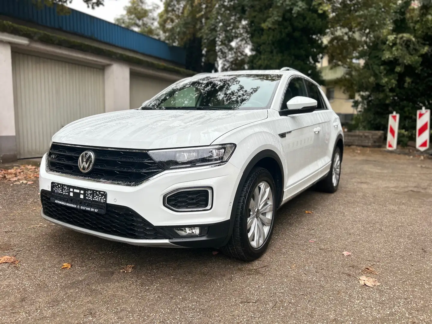 Volkswagen T-Roc 2.0 Sport, Automatik, Pano, Voll Ausstattung Blanc - 1