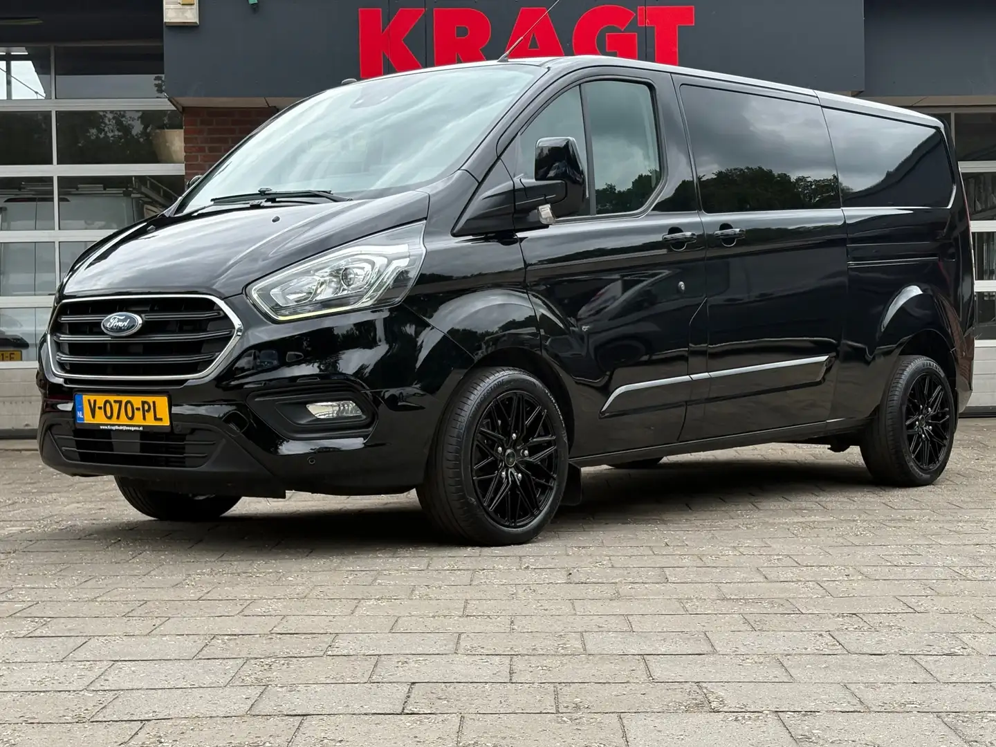 Ford Transit Custom 300 2.0 TDCI L2H1 Limited DC|vijf zitplaatsen|EURO Noir - 1