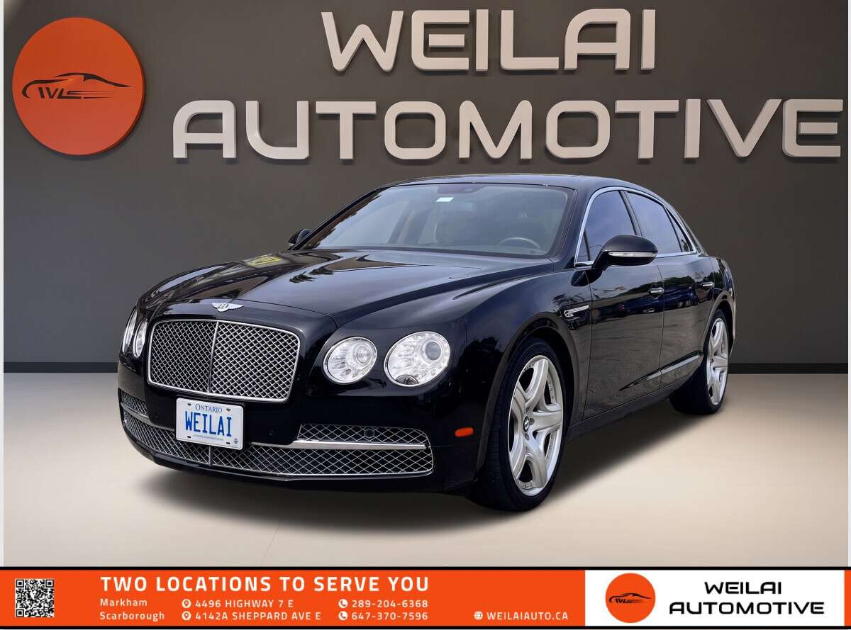 2015 Bentley Flying Spur W12/Mulliner PKG/Diamond/Comfort PKG