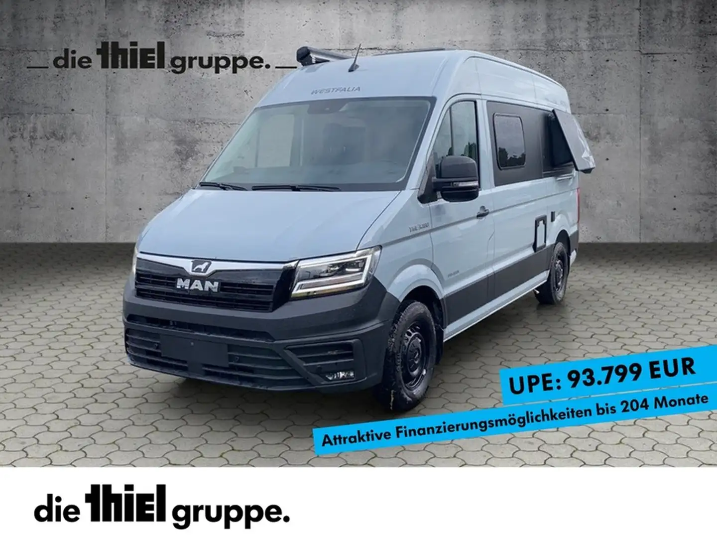 Westfalia Sven Hedin MAN TGE 2.0 TDI Automatik Gris - 1