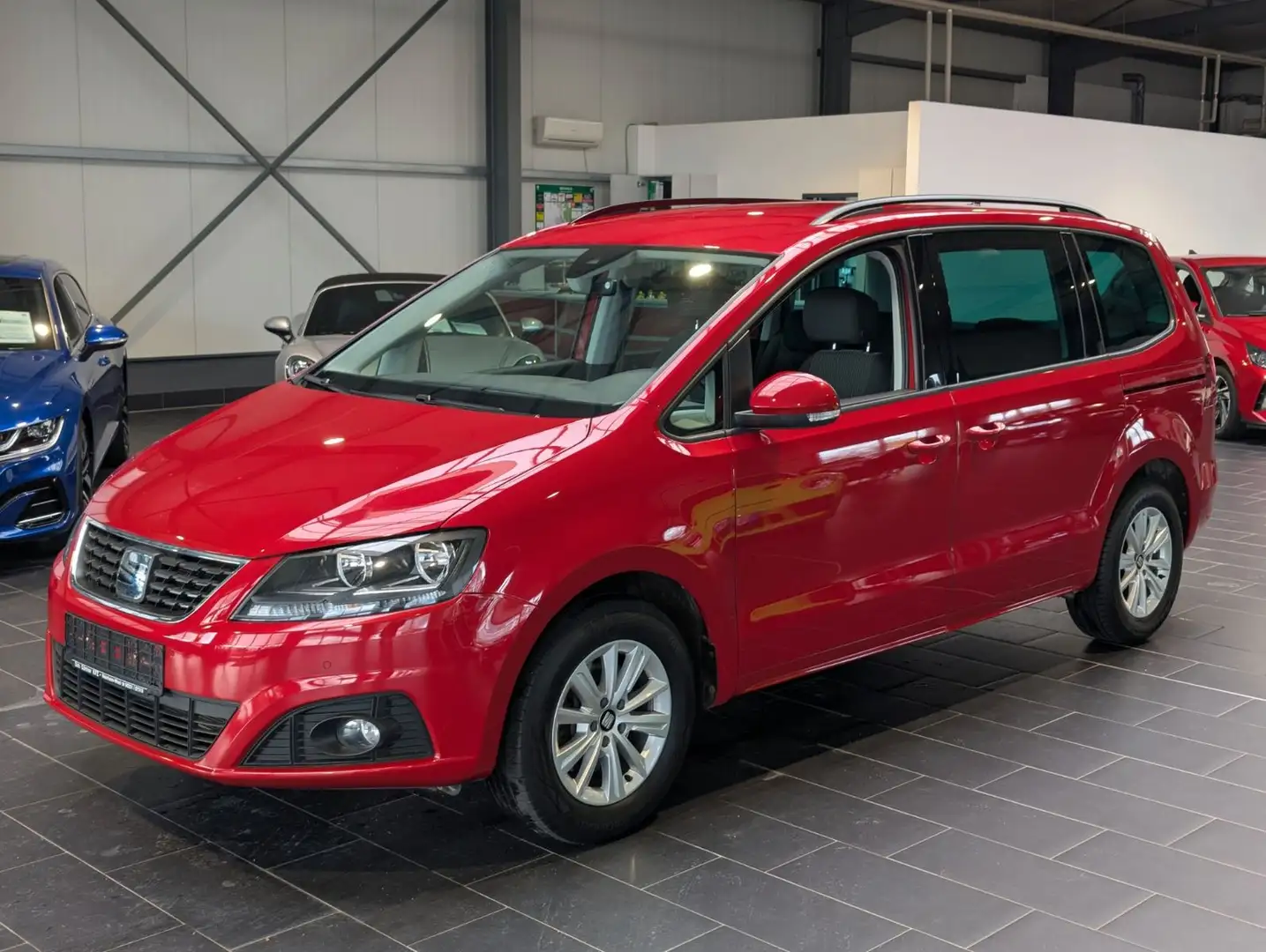SEAT Alhambra 1.4 TSI S&S OPF STYLE 8-fach 1.Hand Rojo - 1