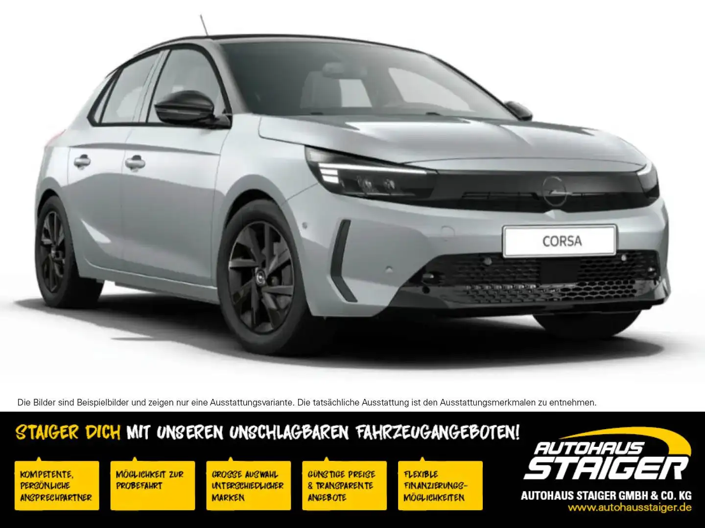 Opel Corsa 1.2 GS Line+Facelift+25% auf Listenpreis+ Argento - 1