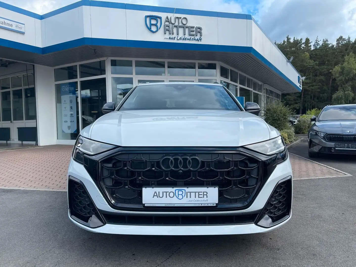 Audi Q8 50TDI S-Line AHK+ACC+Head-Up+Pano+Standhzg Weiß - 2